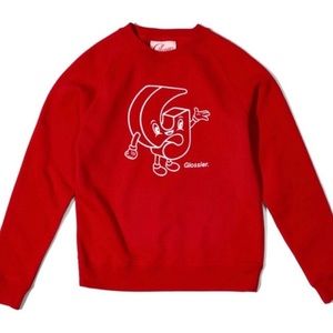 Glossier 2020 limited edition holiday sweater